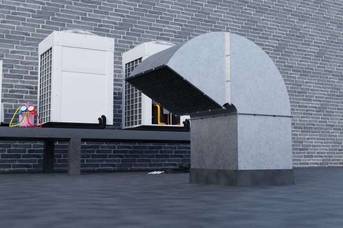 roof-air-duct-with-air-conditioning-3d